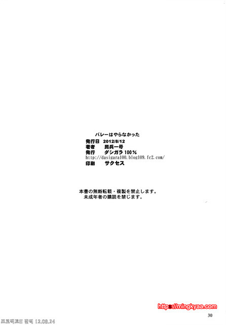 [번역] 발리볼은 하지 않았다 (DOA) (C82)_by 망가 이미지 #28