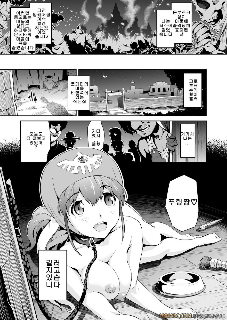 [sin-maniax (Todoroki Shin)] 개가 된 공주님4(Dragon Quest 2)_by 망가 이미지 #5