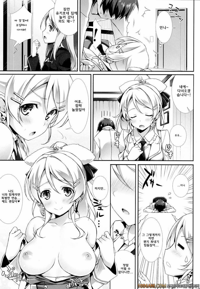 (C86) [WIREFRAME (Yuuki Hagure)] 에리치의 문 Erichi no Tobira (Love Live!)_by 망가 이미지 #11