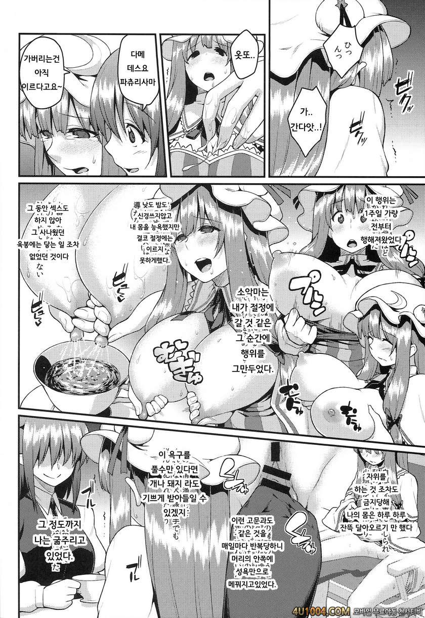 (Reitaisai 11) [Hirojuu Renshuuchou (Hiroya)] Pache Otoshi After (Touh…_by 망가 이미지 #4