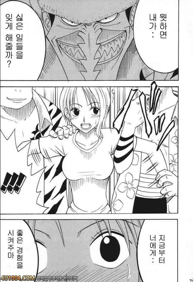 원피스 동인지 03 VOYAGE 제1화 각오_by 망가 이미지 #32