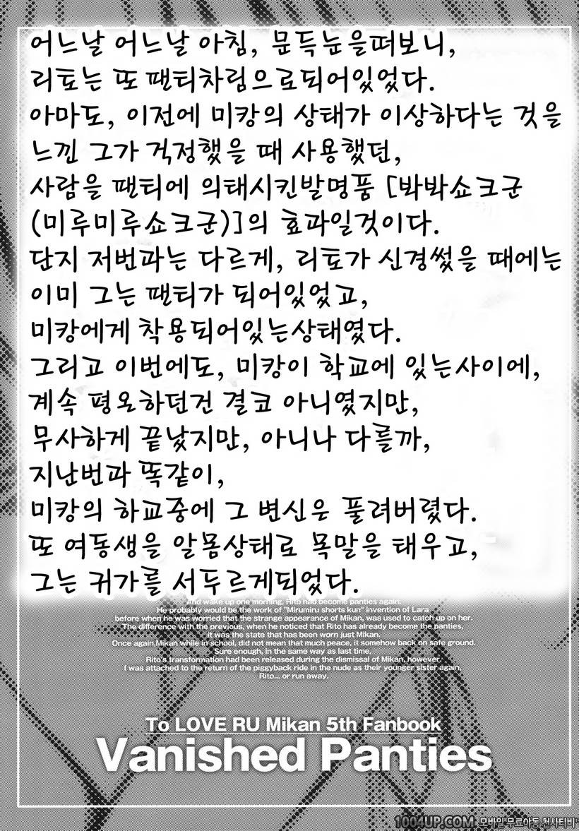 (C83) Vanished Panties (투러브 트러블)_by 망가 이미지 #26