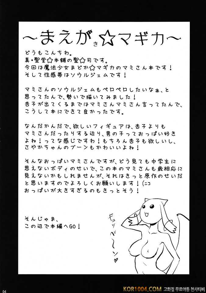 (C80) 마미 씨도 성감대는 소울잼 (마법소녀 마도카마기카) [팀 애갤러스]_by 망가 이미지 #3