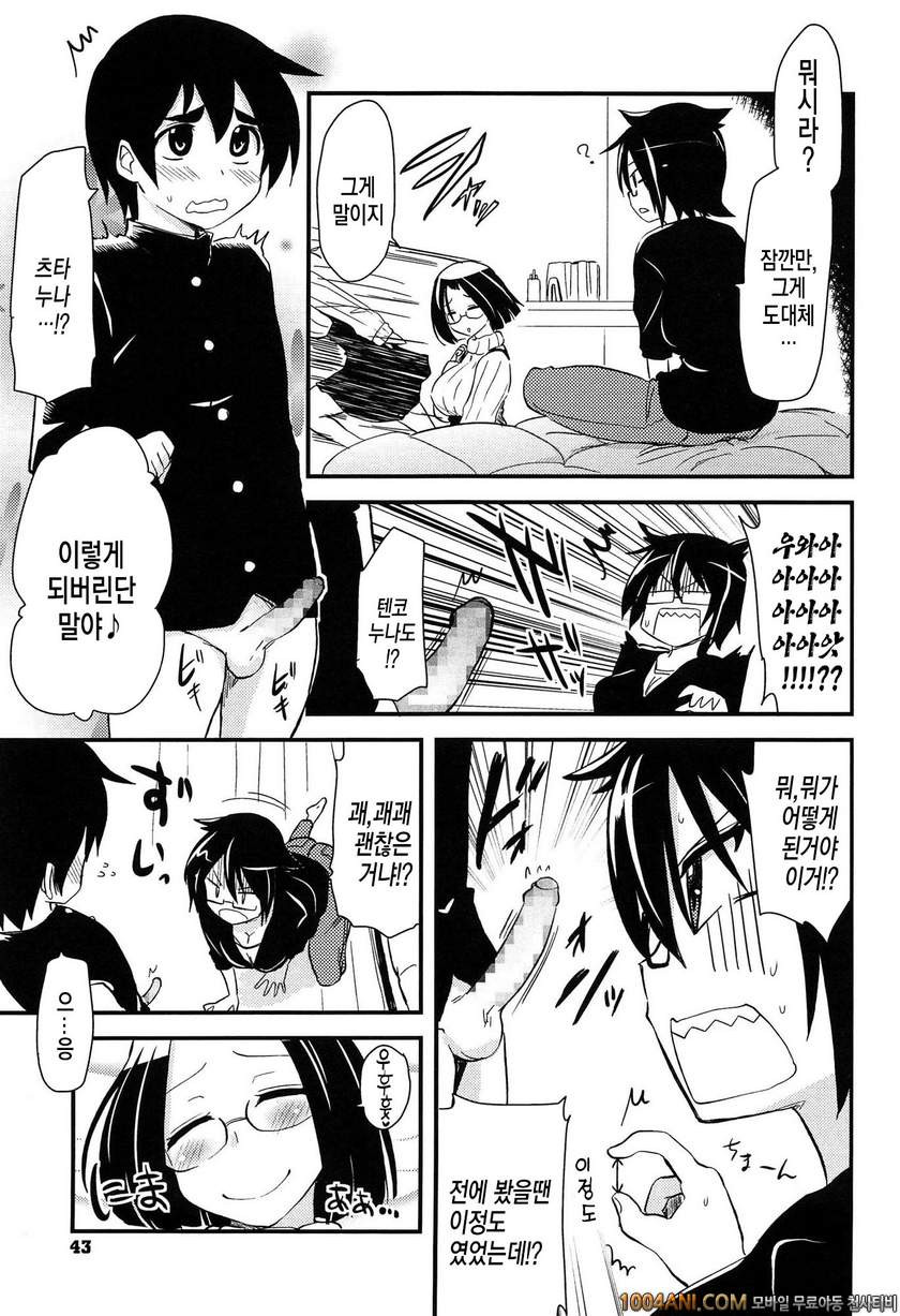 거의 모든 누나는 H를 하고 싶어해#4 남매가 보고 싶은 누나_by 망가 이미지 #3