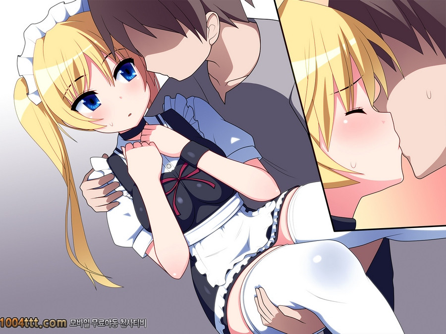 금발 드원테일 메이드#2_by 망가 이미지 #11